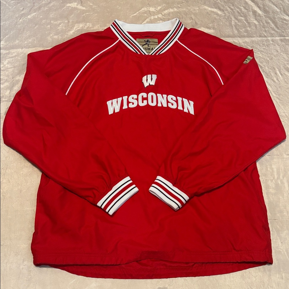 Vintage Reebok Heisman Wisconsin Badgers Long-Sleeve Shirt Size Large